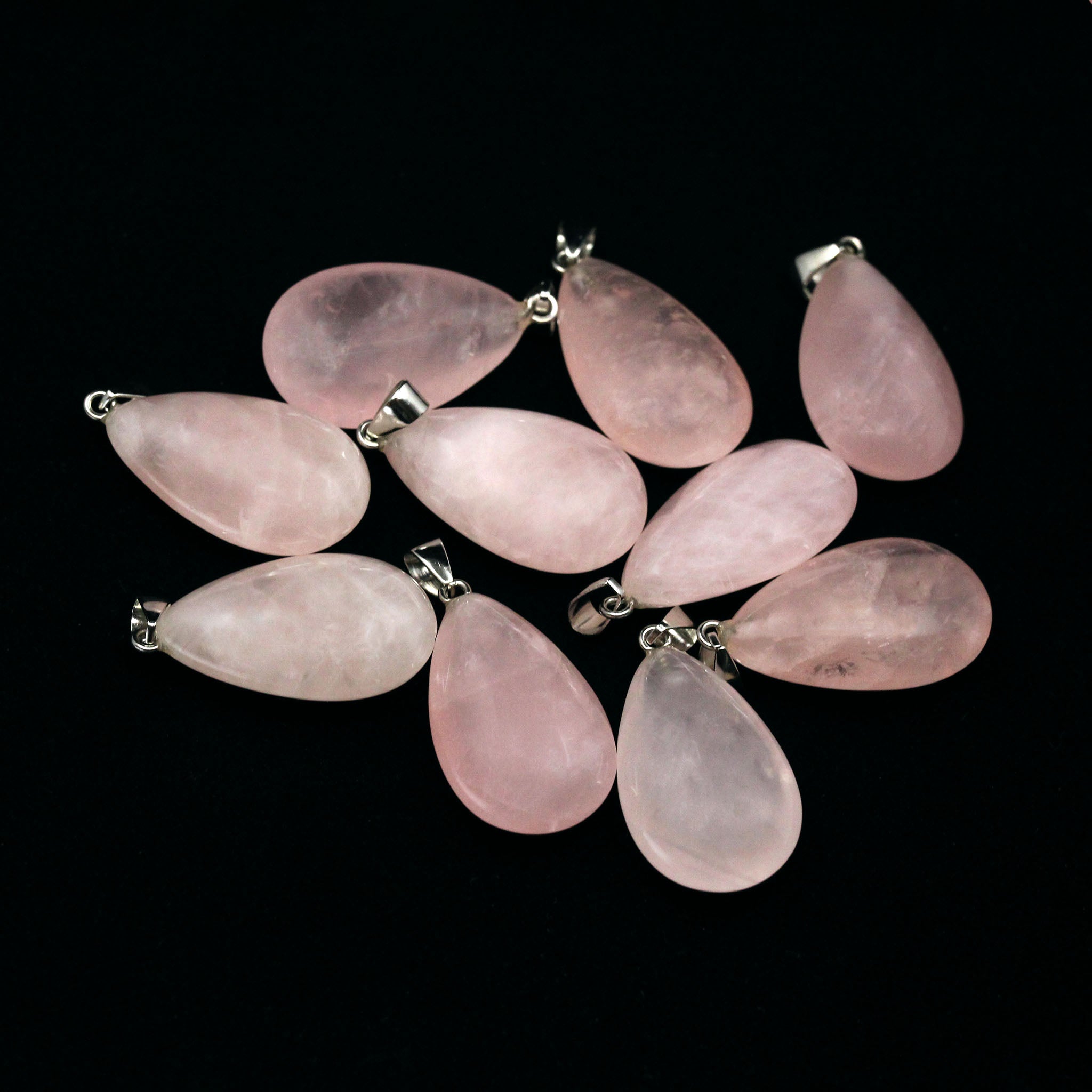 Teardrop Pendant 1.4 Inches - 5 Pcs