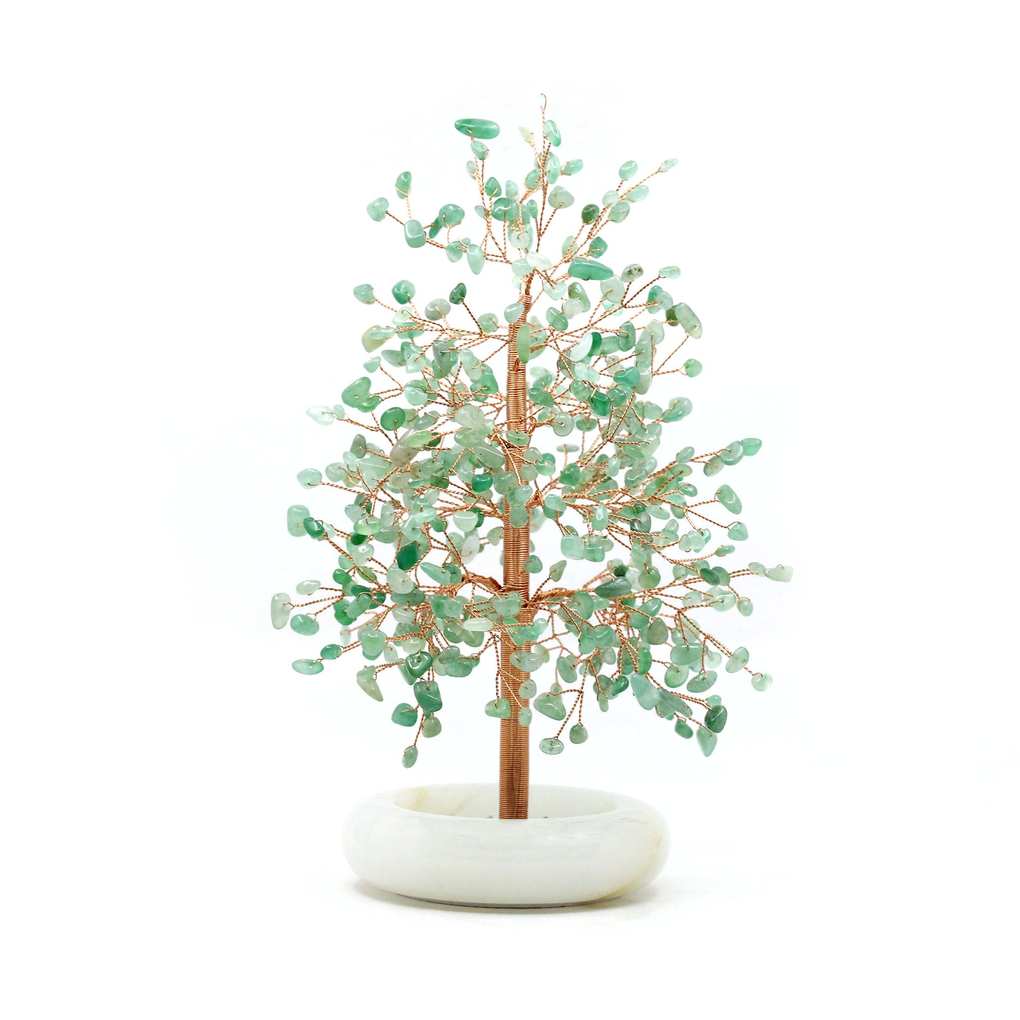 Wire Gem Tree in Oval Planter 9 Inches