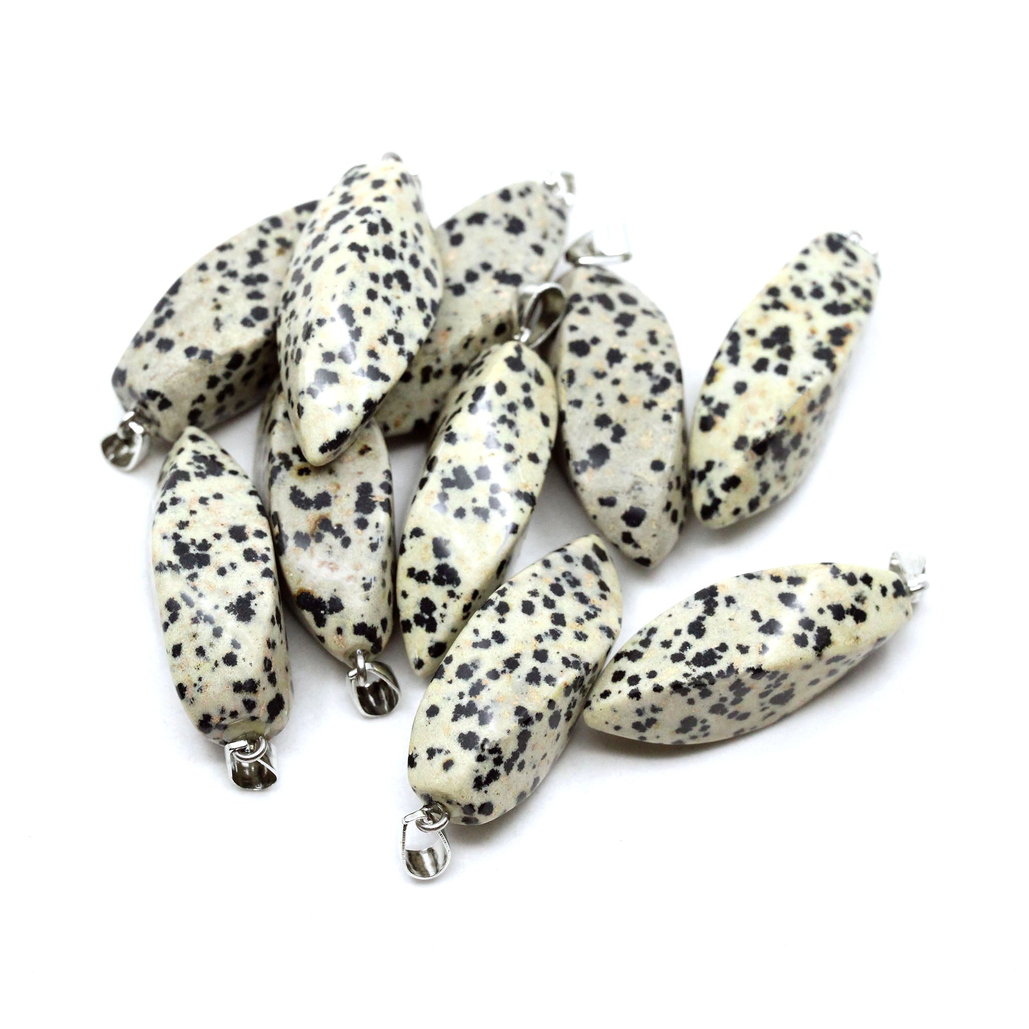 Twisted Teardrop Pendant - 10 Pcs