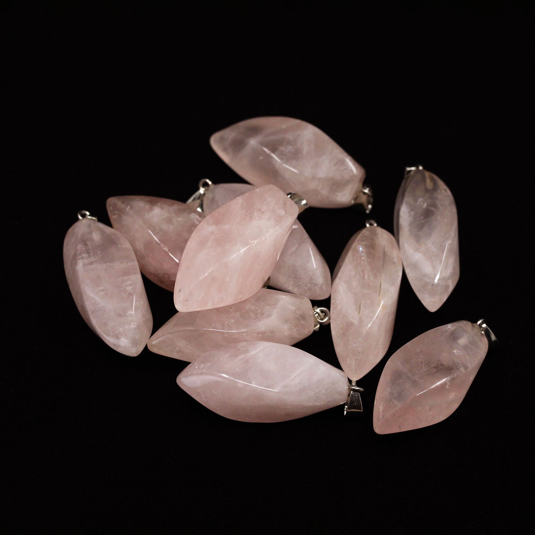 Twisted Teardrop Pendant - 10 Pcs