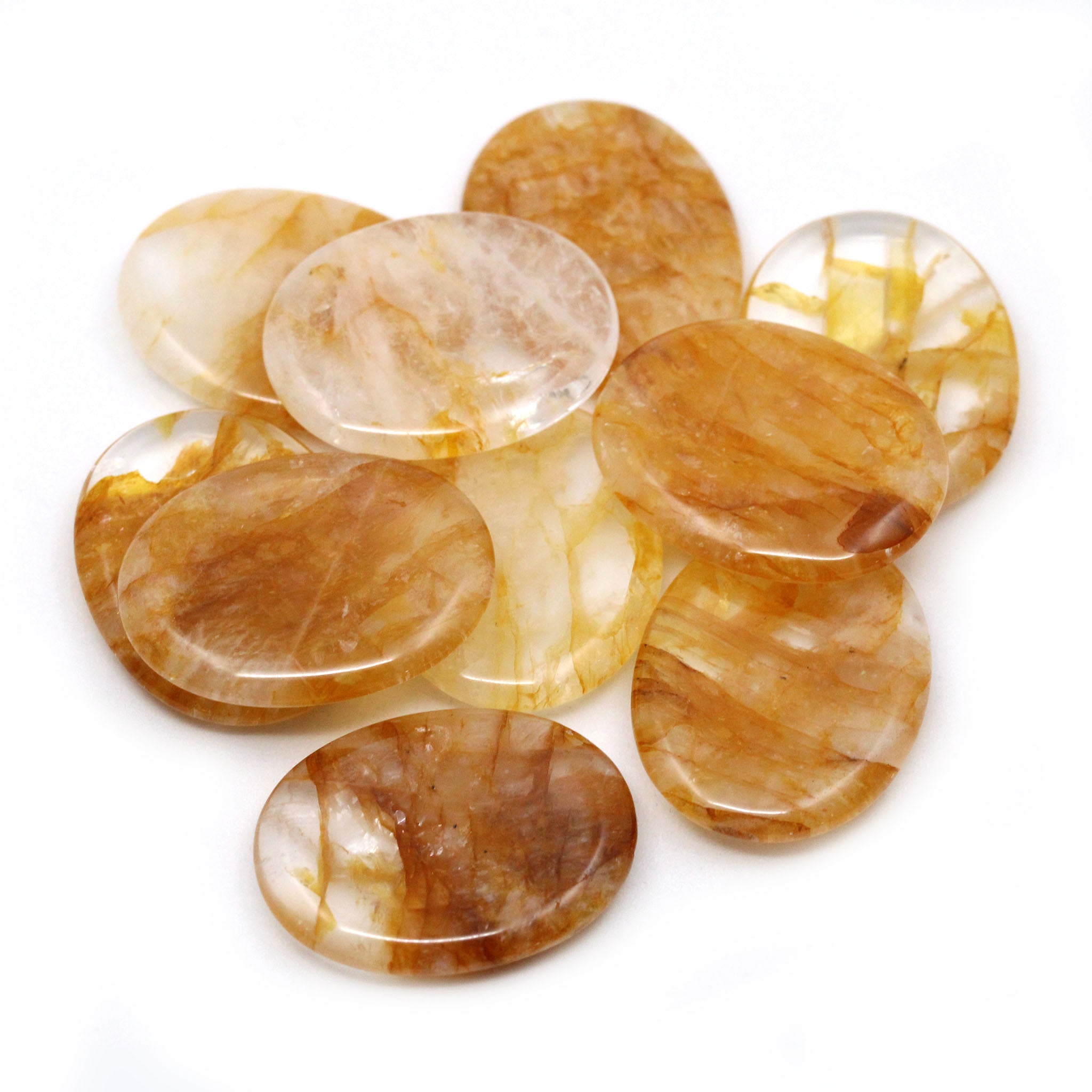 Oval Worry Stone - 10 Pcs