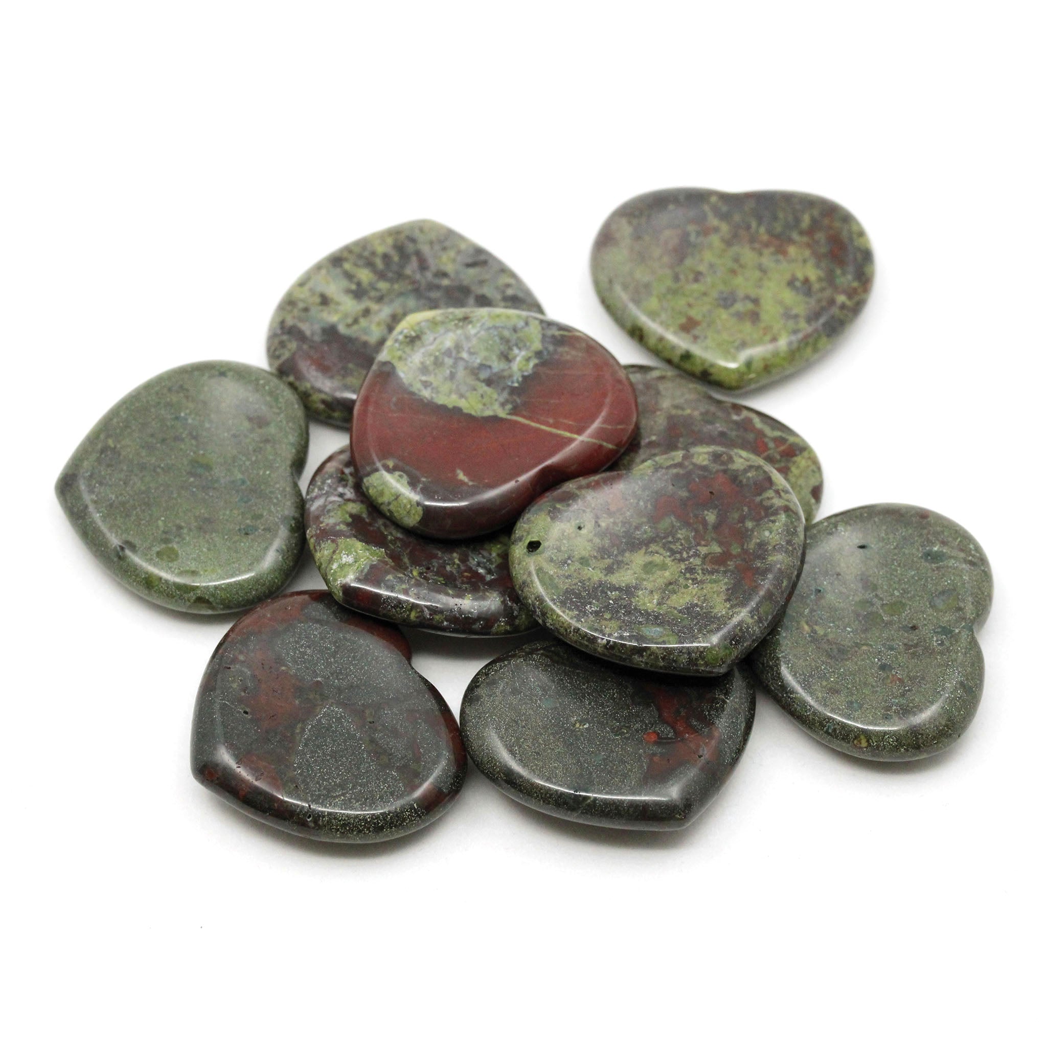 Heart Shaped Worry Stone - 10 Pcs